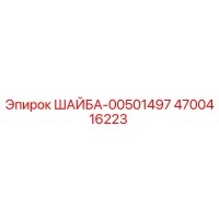 4700416223 ШАЙБА-00501497 Epiroc
