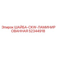 52344918 ШАЙБА-CKW-ЛАМИНИРОВАННАЯ Epiroc
