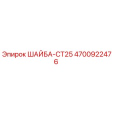 ШАЙБА-CT25 (4700922476) | Epiroc
