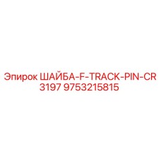 9753215815 ШАЙБА-F-TRACK-PIN-CR3197 Epiroc