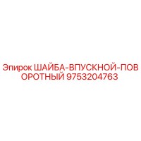 9753204763 ШАЙБА-ВПУСКНОЙ-ПОВОРОТНЫЙ Epiroc
