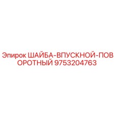 Шайба впускная поворотная для буровых машин Epiroc артикул 9753204763