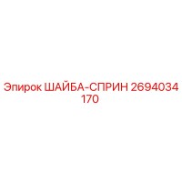 2694034170 ШАЙБА-СПРИН Epiroc