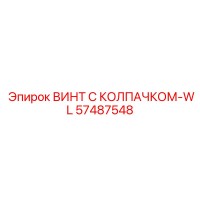 57487548 ВИНТ С КОЛПАЧКОМ-WL Epiroc