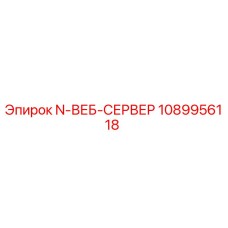 1089956118 N-ВЕБ-СЕРВЕР Epiroc