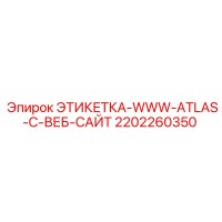 2202260350 ЭТИКЕТКА-WWW-ATLAS-C-ВЕБ-САЙТ Epiroc