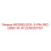 REC заглушка Wedgelock 3-pin артикул 2236207157 для Epiroc W-51