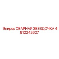 4812242627 СВАРНАЯ ЗВЕЗДОЧКА Epiroc
