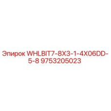 9753205023 WHLBIT7-8X3-1-4X06DD-5-8 Epiroc