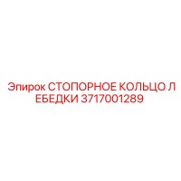 3717001289 СТОПОРНОЕ КОЛЬЦО ЛЕБЕДКИ Epiroc