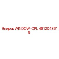 4812043619 WINDOW-CPL Epiroc