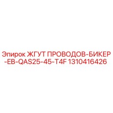 1310416426 ЖГУТ ПРОВОДОВ-БИКЕР-EB-QAS25-45-T4F Epiroc