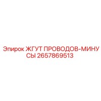 2657869513 ЖГУТ ПРОВОДОВ-МИНУСЫ Epiroc
