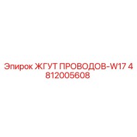4812005608 ЖГУТ ПРОВОДОВ-W17 Epiroc