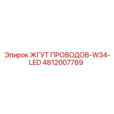 4812007789 ЖГУТ ПРОВОДОВ-W34-LED Epiroc