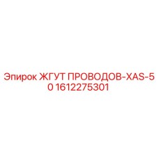 Оригинальный кабельный узел Epiroc 1612275301