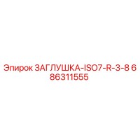 686311555 ЗАГЛУШКА-ISO7-R-3-8 Epiroc