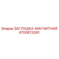 4700813391 ЗАГЛУШКА-МАГНИТНАЯ Epiroc