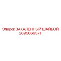 2695069571 ЗАКАЛЕННЫЙ ШАЙБОЙ Epiroc