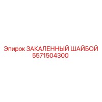 5571504300 ЗАКАЛЕННЫЙ ШАЙБОЙ Epiroc