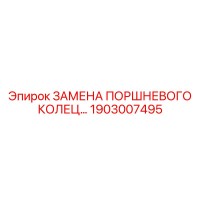 1903007495 ЗАМЕНА ПОРШНЕВОГО КОЛЕЦ Epiroc