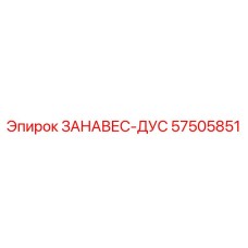 57505851 ЗАНАВЕС-ДУС Epiroc