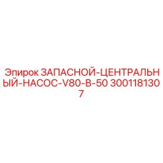 Фото запасного центрального насоса V80-B-50 3001181307 от Epiroc