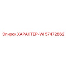 57472862 ХАРАКТЕР-WI Epiroc