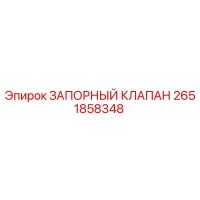 2651858348 ЗАПОРНЫЙ КЛАПАН Epiroc
