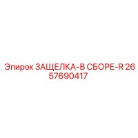 2657690417 ЗАЩЕЛКА-В СБОРЕ-R Epiroc