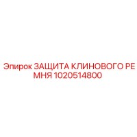 1020514800 ЗАЩИТА КЛИНОВОГО РЕМНЯ Epiroc
