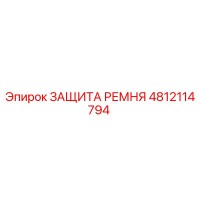 4812114794 ЗАЩИТА РЕМНЯ Epiroc