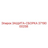 3719000258 ЗАЩИТА-СБОРКА Epiroc