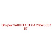 2657635757 ЗАЩИТА ТЕЛА Epiroc