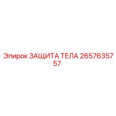 2657635757 ЗАЩИТА ТЕЛА Epiroc