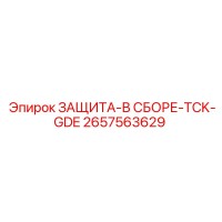 2657563629 ЗАЩИТА-В СБОРЕ-TCK-GDE Epiroc
