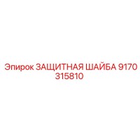 9170315810 Защитная шайба Epiroc