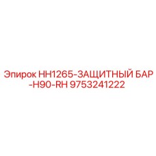 9753241222 HH1265-ЗАЩИТНЫЙ БАР-H90-RH | Epiroc