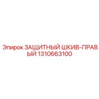 1310663100 ЗАЩИТНЫЙ ШКИВ-ПРАВЫЙ Epiroc