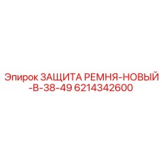 6214342600 ЗАЩИТА РЕМНЯ-НОВЫЙ-B-38-49 Epiroc