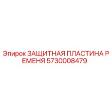 5730008479 ЗАЩИТНАЯ ПЛАСТИНА РЕМЕНЯ Epiroc