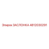 4812030291 ЗАСЛОНКА Epiroc
