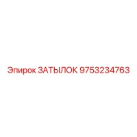9753234763 ЗАТЫЛОК Epiroc