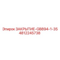 4812245738 ЗАКРЫТИЕ-GB894-1-35 Epiroc