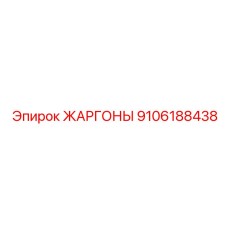 9106188438 ЖАРГОНЫ Epiroc