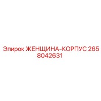2658042631 ЖЕНЩИНА-КОРПУС Epiroc