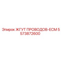 5573872600 ЖГУТ ПРОВОДОВ-ECM Epiroc