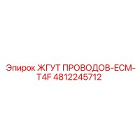 4812245712 ЖГУТ ПРОВОДОВ-ECM-T4F Epiroc