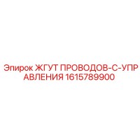 1615789900 ЖГУТ ПРОВОДОВ-C-УПРАВЛЕНИЯ Epiroc