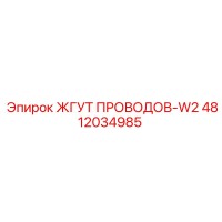 4812034985 ЖГУТ ПРОВОДОВ-W2 Epiroc
